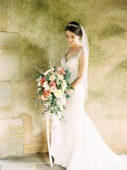 Graylyn Estate Wedding Bridal Portrait
