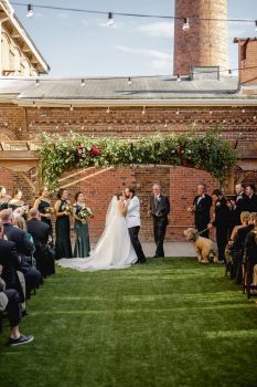Chestnut & Vine Day-of Wedding Coordination ceremony